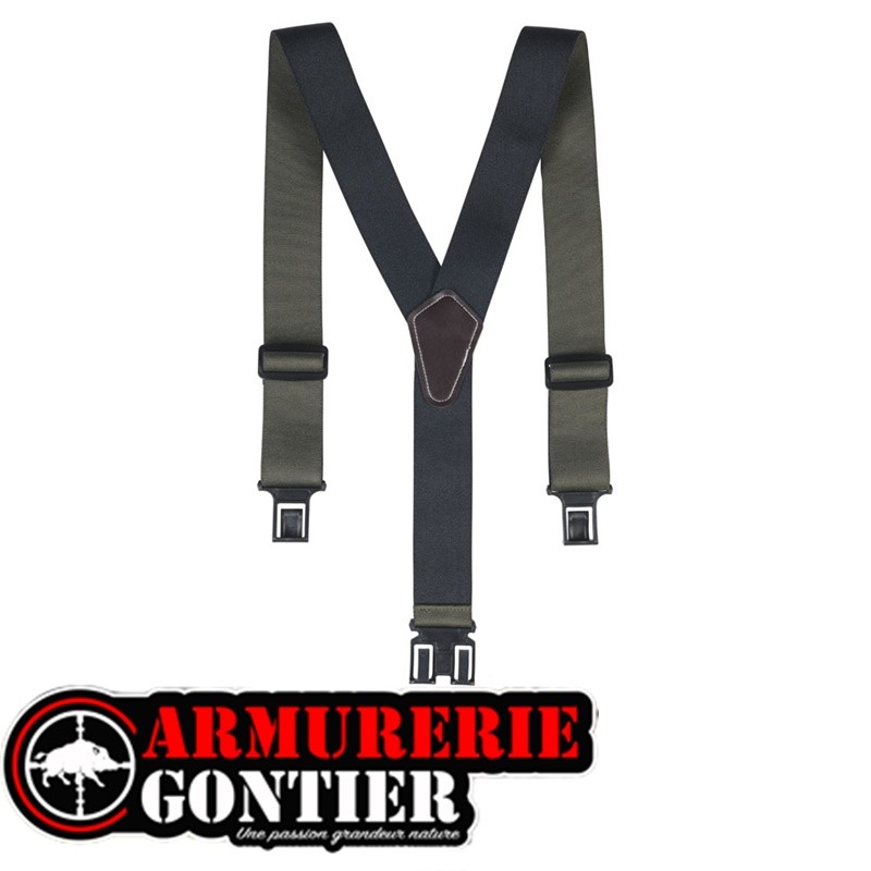 Bretelles de chasse PROHUNT kaki – Taille unique