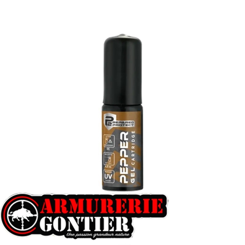 Bombe PGS 11 ml gel poivre pour UMAREX T4E PGS II